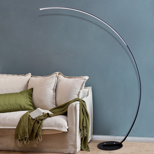 RGBW Design-Stehlampe mit 16 Mio. Farben | Moderne Curve LED Floor Lamp