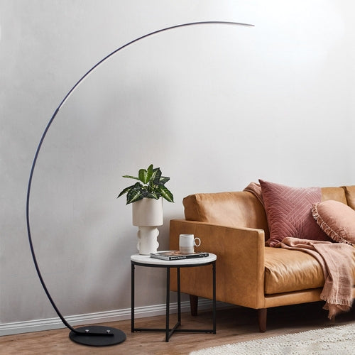 RGBW Design-Stehlampe mit 16 Mio. Farben | Moderne Curve LED Floor Lamp