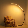 RGBW Design-Stehlampe mit 16 Mio. Farben | Moderne Curve LED Floor Lamp